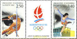 125524 MNH ANDORRA. Admón Francesa 1992 16 JUEGOS OLIMPICOS INVIERNO ALBERTVILLE 1992 - Colecciones