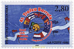 65228 MNH ANDORRA. Admón Francesa 1996 CAMPEONATO INTERNACIONAL DE ESQUI. 4º Trofeo Borrufa - Verzamelingen
