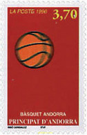 65230 MNH ANDORRA. Admón Francesa 1996 BALONCESTO EN ANDORRA - Collezioni