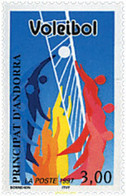 46128 MNH ANDORRA. Admón Francesa 1997 BALONVOLEA - Colecciones