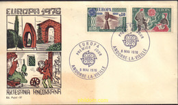 578212 MNH ANDORRA. Admón Francesa 1976 EUROPA CEPT 1976 - ARTESANIA - Colecciones