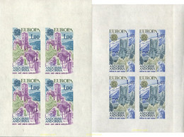 12979 MNH ANDORRA. Admón Francesa 1977 EUROPA CEPT. PAISAJES - Châteaux