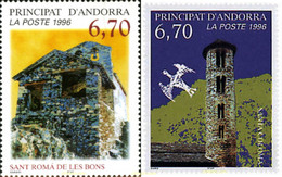 65227 MNH ANDORRA. Admón Francesa 1996 TURISMO. CAPILLAS ROMANICAS - Colecciones