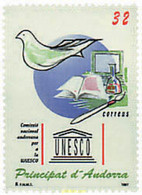 65249 MNH ANDORRA. Admón Española 1997 COMISION NACIONAL ANDORRANA DE LA UNESCO - Usati