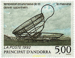 46111 MNH ANDORRA. Admón Francesa 1992 SERIE ARTISTICA - Colecciones