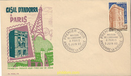 404682 MNH ANDORRA. Admón Francesa 1965 CASA DE ANDORRA EN PARIS - Colecciones