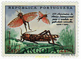 72530 MNH ANGOLA 1963 LUCHA CONTRA EL SALTAMONTES ROJO - Spiders