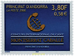49851 MNH ANDORRA. Admón Francesa 2000 CONCURSO INTERNACIONAL DE CANTO MONTSERRAT CABALLE - Colecciones
