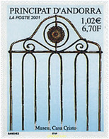 63547 MNH ANDORRA. Admón Francesa 2001 MUSEO CASA CRISTO - Sammlungen