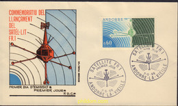 435764 MNH ANDORRA. Admón Francesa 1966 LANZAMIENTO DEL "FR 1" - Sammlungen