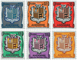 625985 MNH ANDORRA. Admón Francesa 1961 ESCUDOS - Colecciones