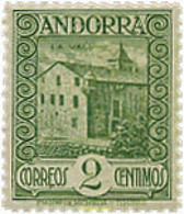 584424 MNH ANDORRA. Admón Española 1929 PAISAJES DE ANDORRA - Gebruikt