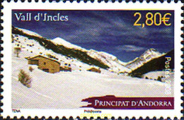 219019 MNH ANDORRA. Admón Francesa 2008 VALL D'INCLES - Verzamelingen