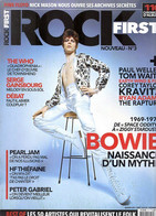 Revue ROCK First N° 03 Nov 2011 BOWIE, The Who, Serge Gainsbourg, Débat, Pearl Jam, HF Thiéfaine Etc... - Musica