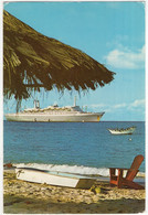The S.S. 'ROTTERDAM' Of The Holland-America Line In A Tropical Surrounding - Autres & Non Classés