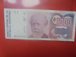 ARGENTINE 1000 AUSTRALES ND Circuler (B.29) - Argentine