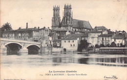 FRANCE - 54 - Pont A Mousson - Quartier Saint Martin - Carte Postale Ancienne - Pont A Mousson