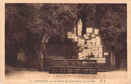 FRANCE - 54 - LONGUYON - La Grotte De Notre Dame De Lourdes - DD - Carte Postale Ancienne - Longuyon