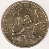 MONNAIE DE PARIS 2014 - 13 AUBAGNE Les 7 Merveilles Du Monde Antique - La Statue De Zeus - 2014