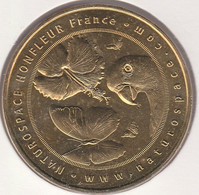 MONNAIE DE PARIS 2014 - 14 HONFLEUR Naturospace - Le Perroquet Le Papillon Et L'Orchidée - 2014