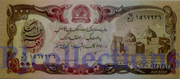 AFGHANISTAN 1000 AFGANIS 1991 PICK 61c UNC - Afghanistán