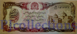 AFGHANISTAN 1000 AFGANIS 1991 PICK 61c UNC - Afghanistan