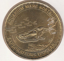 MONNAIE DE PARIS 2014 - 34 MONTPELLIER Aquarium Mare Nostrum - Explorateurs D'océan - 2014