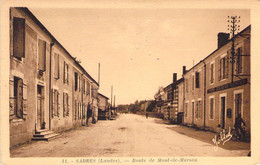 FRANCE - 40 - SABRES - Route De Mont De Marsan - Yobled - Carte Postale Ancienne - Sabres