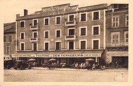 FRANCE - 46 - SAINT Céré - Hôtel Du Touring Et Des Voyageurs - Voiture - Les Arts Graphiques - Carte Postale Ancienne - Saint-Céré
