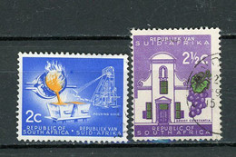 AFRIQUE DU SUD : DIVERS - N° Yvert 266+267 Obli. - Used Stamps