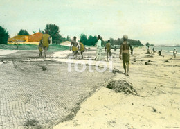 REAL PHOTO FOTO POSTCARD PESCADORES FISHERMEN  ANGOLA  AFRICA CARTE POSTALE - Angola