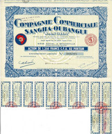 Titre De 1951 - Compagnie Commerciale Sangha-Oubangui - - Africa