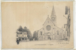 D 78. LOUVECIENNES. L EGLISE DOS 1900 - Louveciennes