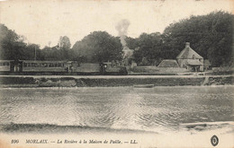 Morlaix * La Rivière à La Maison De Paille * Passage Du Train * Ligne Chemin De Fer - Morlaix