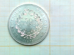 50 Francs Hercule Argent 1978 - 50 Francs