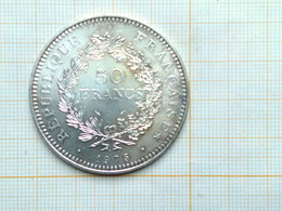 50 Francs Hercule Argent 1975 - 50 Francs