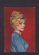 CPSM Bardot Brigitte Pin Up Format Environ 10 X 15 Voir Dos - Artiesten