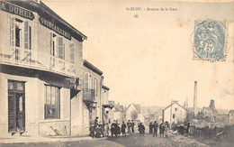 63-SAINT-ELOY-LES-MINES- AVENUE DE LA GARE - Saint Eloy Les Mines