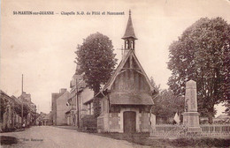 FRANCE - 85 - SAINT MARTIN Sur OUANNE - Chapelle ND De Pitié Et Monument - Edit Boulmier - Carte Postale Ancienne - Autres & Non Classés