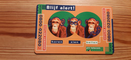 Phonecard Netherlands - Monkey - Privé