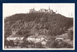 Luxembourg. Vianden. Ville Basse Et Les Ruines Du Château. 1946 - Vianden