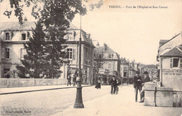 FRANCE - 70 - VESOUL - Pont De L'Hôpital Et Rue Carnot - Burner - Carte Postale Ancienne - Vesoul