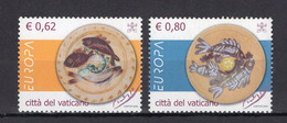 Vatican 2005 - Europa Gastronomy - Joint Issue European Countries - Stamps 2v - Complete Set - MNH** - Superb*** - Briefe U. Dokumente