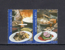 Finland 2005 - Europa Gastronomy - Joint Issue European Countries - Stamps 2v - Complete Set - MNH** - Superb*** - Cartas & Documentos