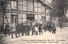 Guerre - 1914 1915 - Militaria - Verbündete Im Deutschen Gefangenlager In Wahn 1914 - Carte Postale Ancienne - Guerre 1914-18