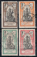 INDE Timbres-poste N°27 à 30 Oblitérés TB Cote : 3€00 - Usati