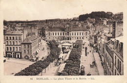 Morlaix * La Place Thiers Et La Mairie * Kiosque à Musique - Morlaix