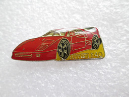 PIN'S    FERRARI   F  40 - Ferrari