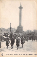 PARIS - Revue Du 14 Juillet 1917 - Place De La Bastille - Carte Postale Ancienne - Sonstige & Ohne Zuordnung