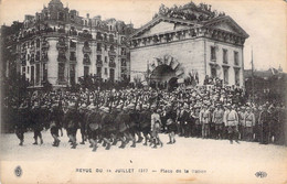 PARIS - Revue Du 14 Juillet 1917 - Place De La Nation - Carte Postale Ancienne - Autres & Non Classés